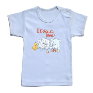 یقه دکمه دار آستین کوتاه Dream Bear