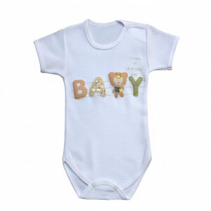 زیر دکمه دار آستین کوتاه Baby